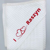 ręcznik z logo